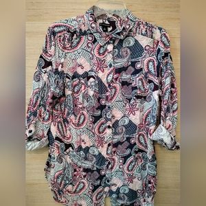 Soft linen button down